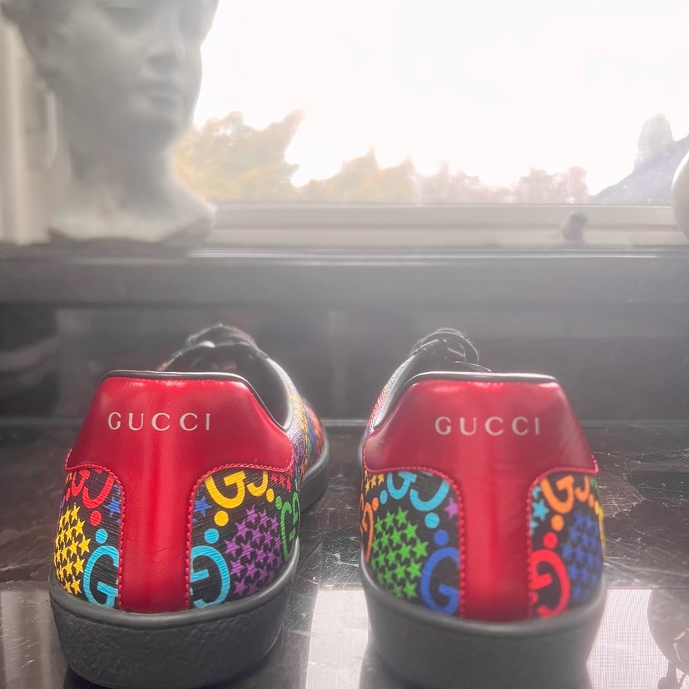 Gucci Multicolor Logo Sneakers - Picture 3 of 5